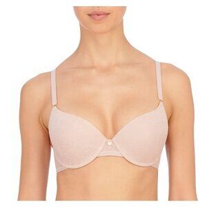 NATORI Honey Blush Jacquard Bra Size 32D NEW NWT